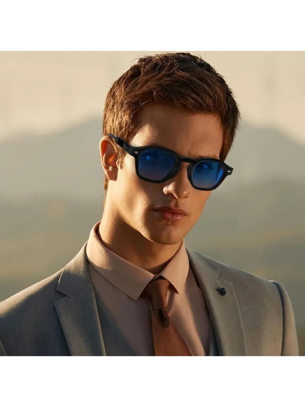 Stylish Polarized Sunglasses for Men & Women - Retro UV Protection, HD Clarity